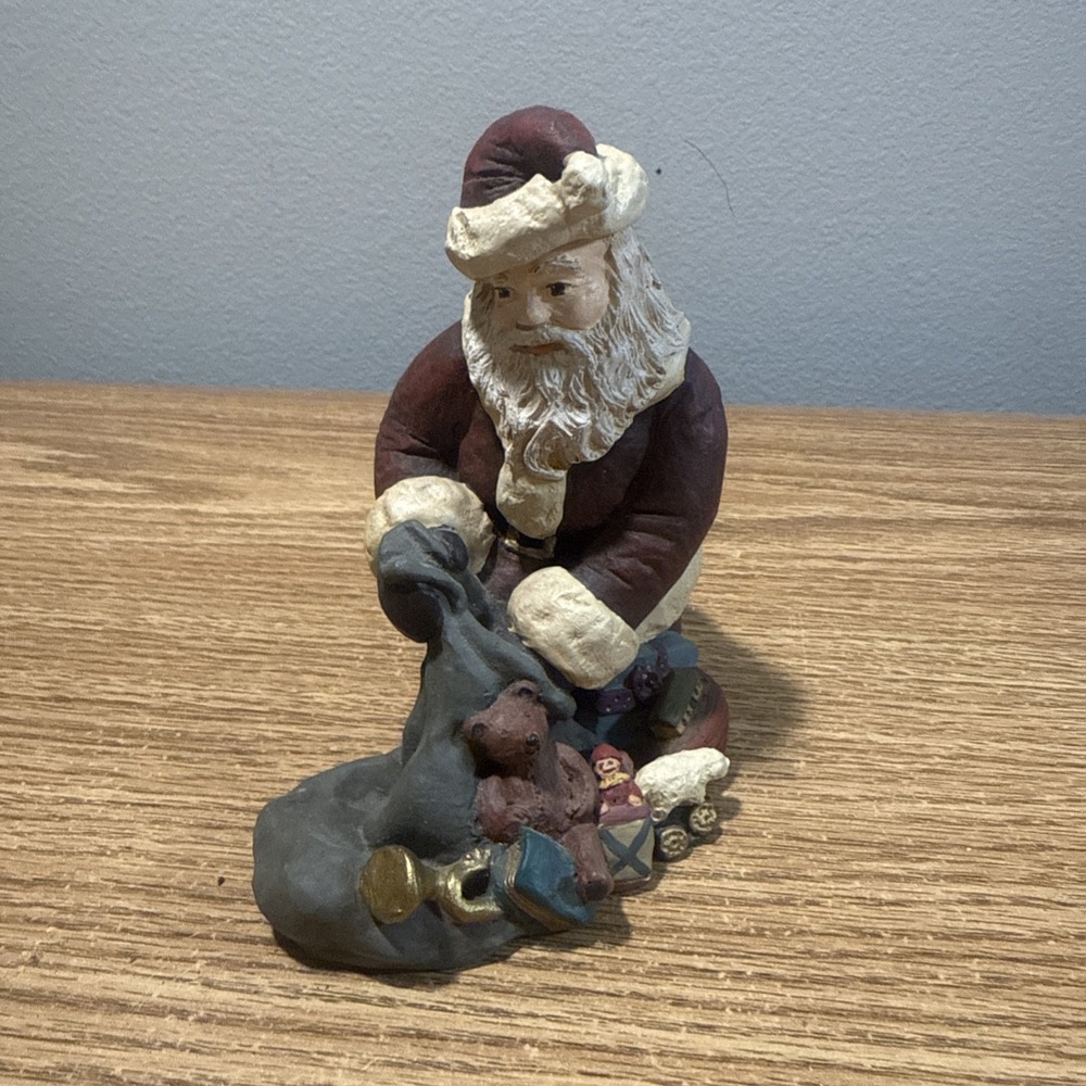 Santa Figurine‎ Pulling Toys Out Of A Sack